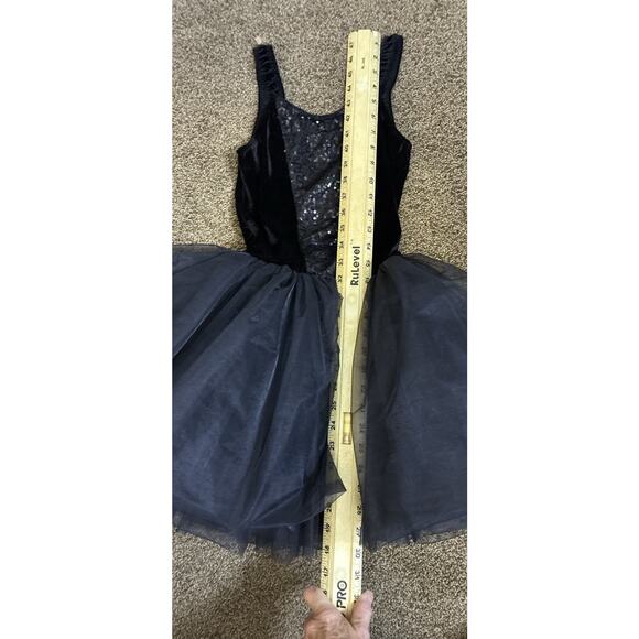 Revolution Blk Velvet Sz SA Ballet Audrey Sequined Tutu - Picture 10 of 11
